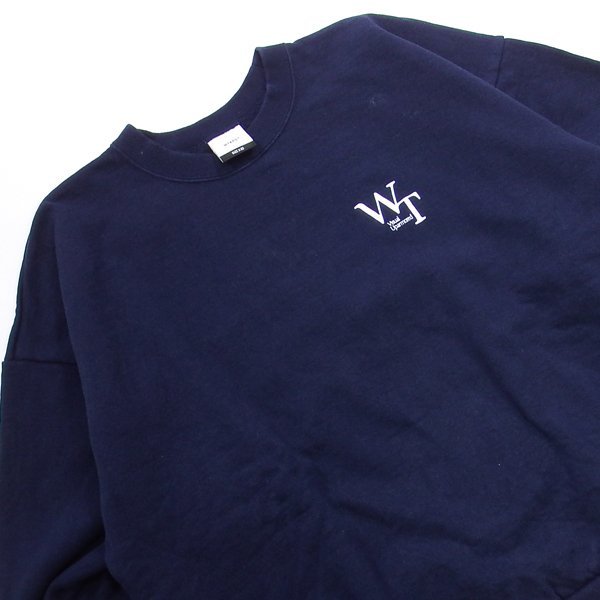 美品 23ss Wtaps LOCKS / SWEATER / COTTON NAVY X03 ダブルタップス