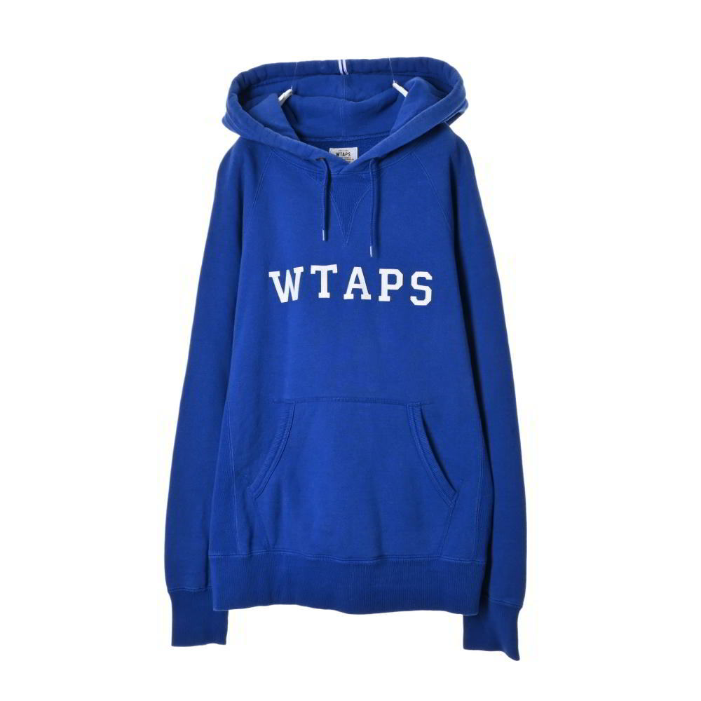 WTAPS Youthful Dayz Design Hoody Sweater パーカ M ブルー ダブルタップス KL4BL3A09_画像1