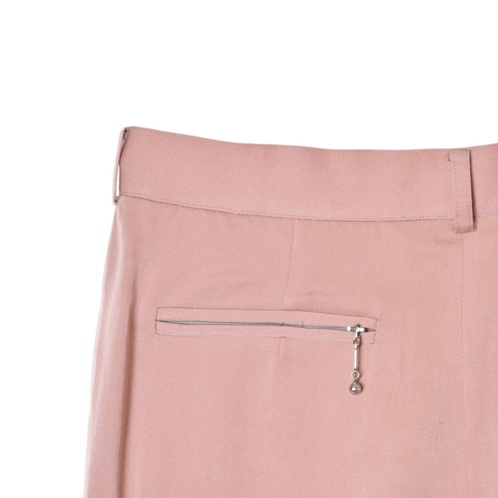 Christian Dior ウール スラックス パンツ M ピンク クリスチャンディオール KL4BLKCL00_画像7