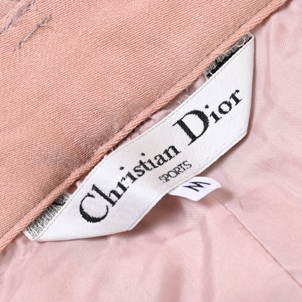 Christian Dior ウール スラックス パンツ M ピンク クリスチャンディオール KL4BLKCL00_画像10