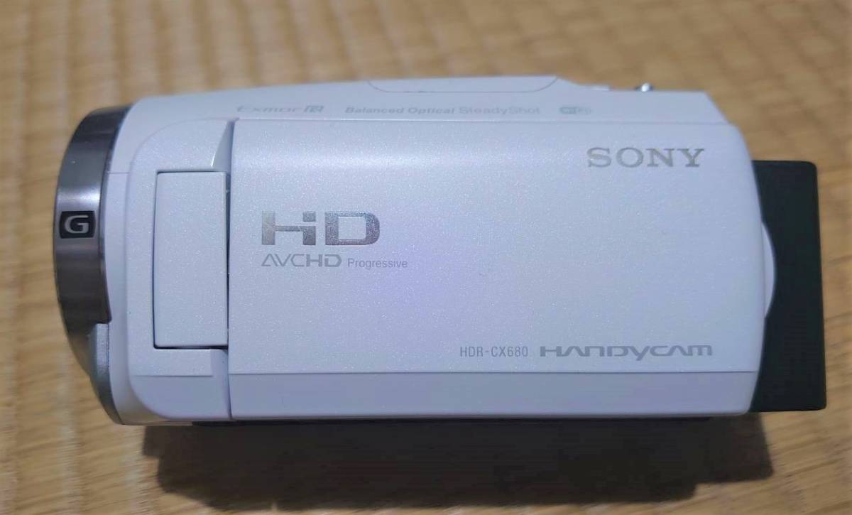 1円スタート SONY ソニー HDR-CX680 ハンディカム ビデオカメラ マイク