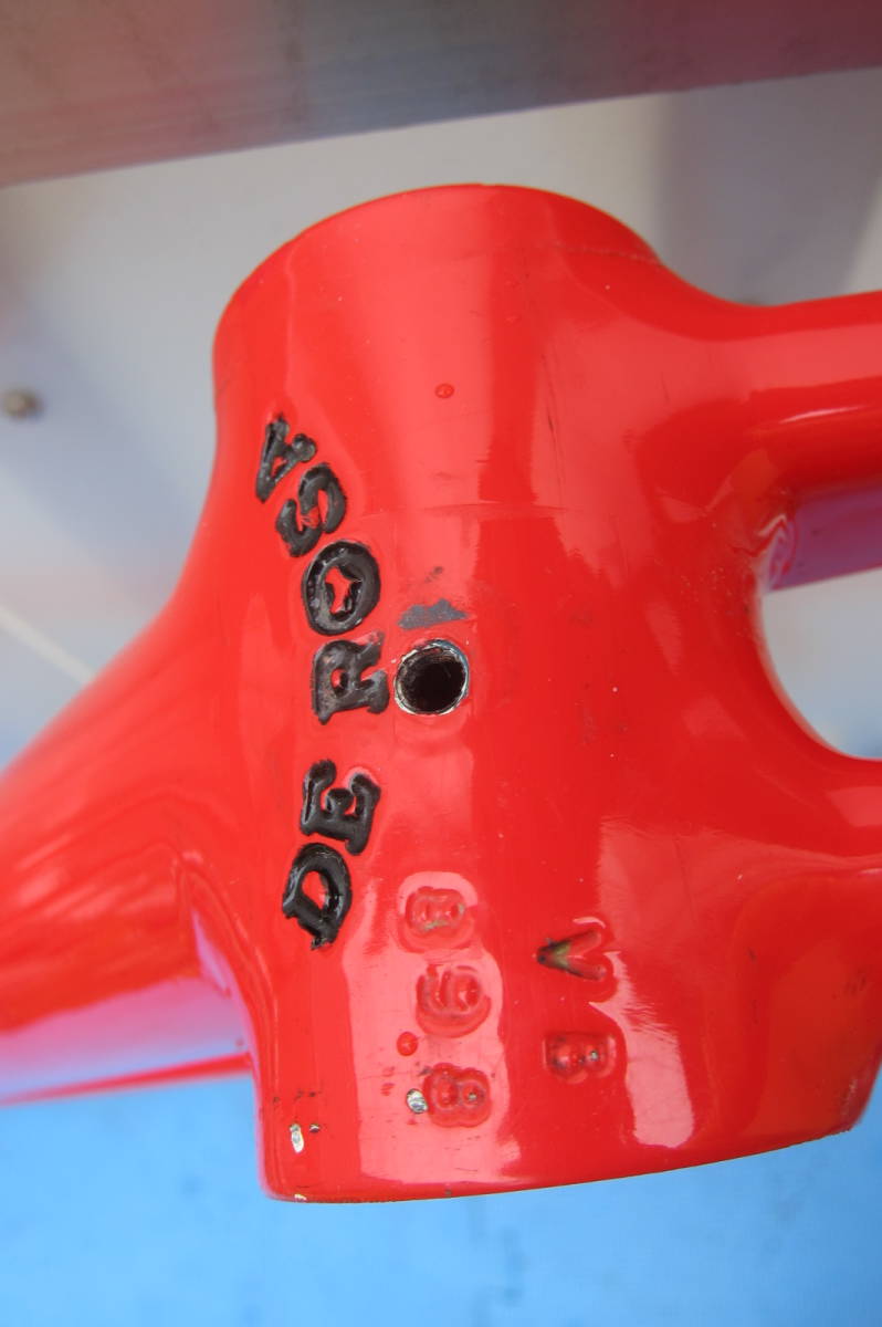 DE ROSA TEAM09 デローザ チーム9 アルミフレーム イタリアハンドメイド★専用シートポスト付_画像7