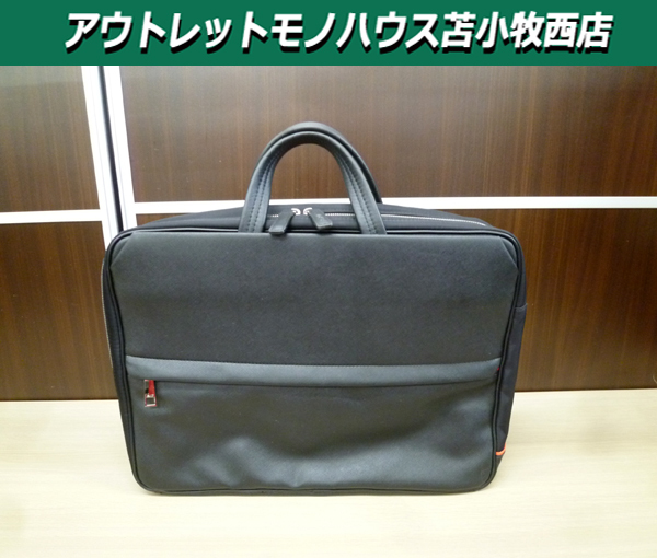 魅力的な 3WAY A4 ビジネスバッグ No.937503 IS/IT IKETEI ブラック/黒