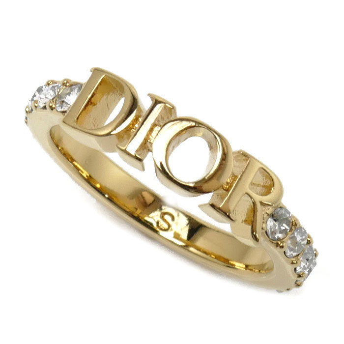Dior ディオール メタル クリスタル DIO(R)EVOLUTION ディオレボリューション リング・指輪 R1009DVOCY_D301 10.5号 レディース 中古