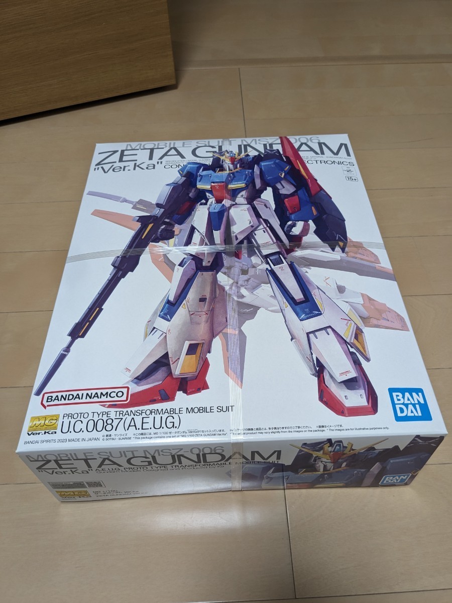 極上品 厳重梱包 新品未開封 MG 1/100 MSZ-006 Zガンダム ゼータガンダム ver.ka カトキハジメ 機動戦士ガンダム ガンプラ プラモデルの画像1