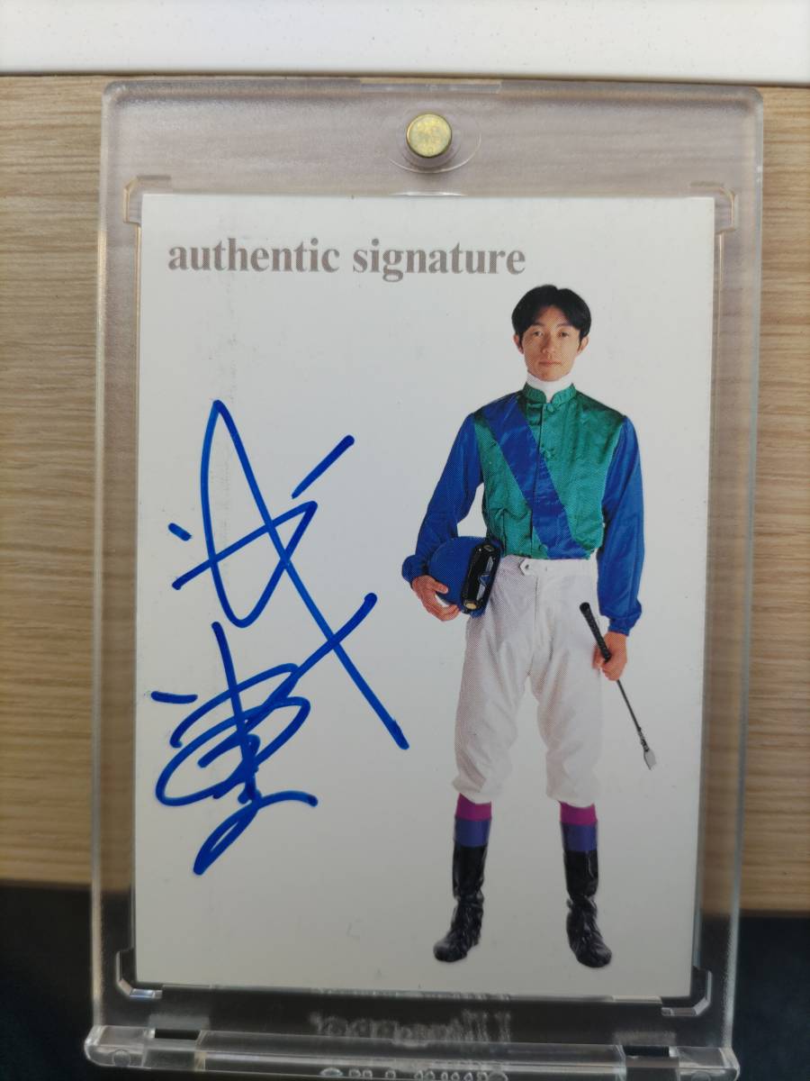 武豊直筆サインカード ※1円スタート(競馬)|売買されたオークション