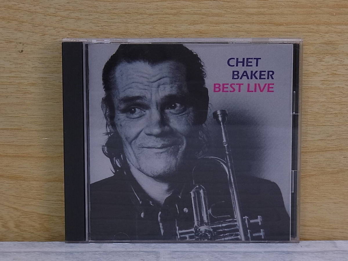 △F/205●ジャズ音楽CD☆チェット・ベイカー CHEA BAKER☆ベスト・ライブ BEST LIVE☆中古品_画像1