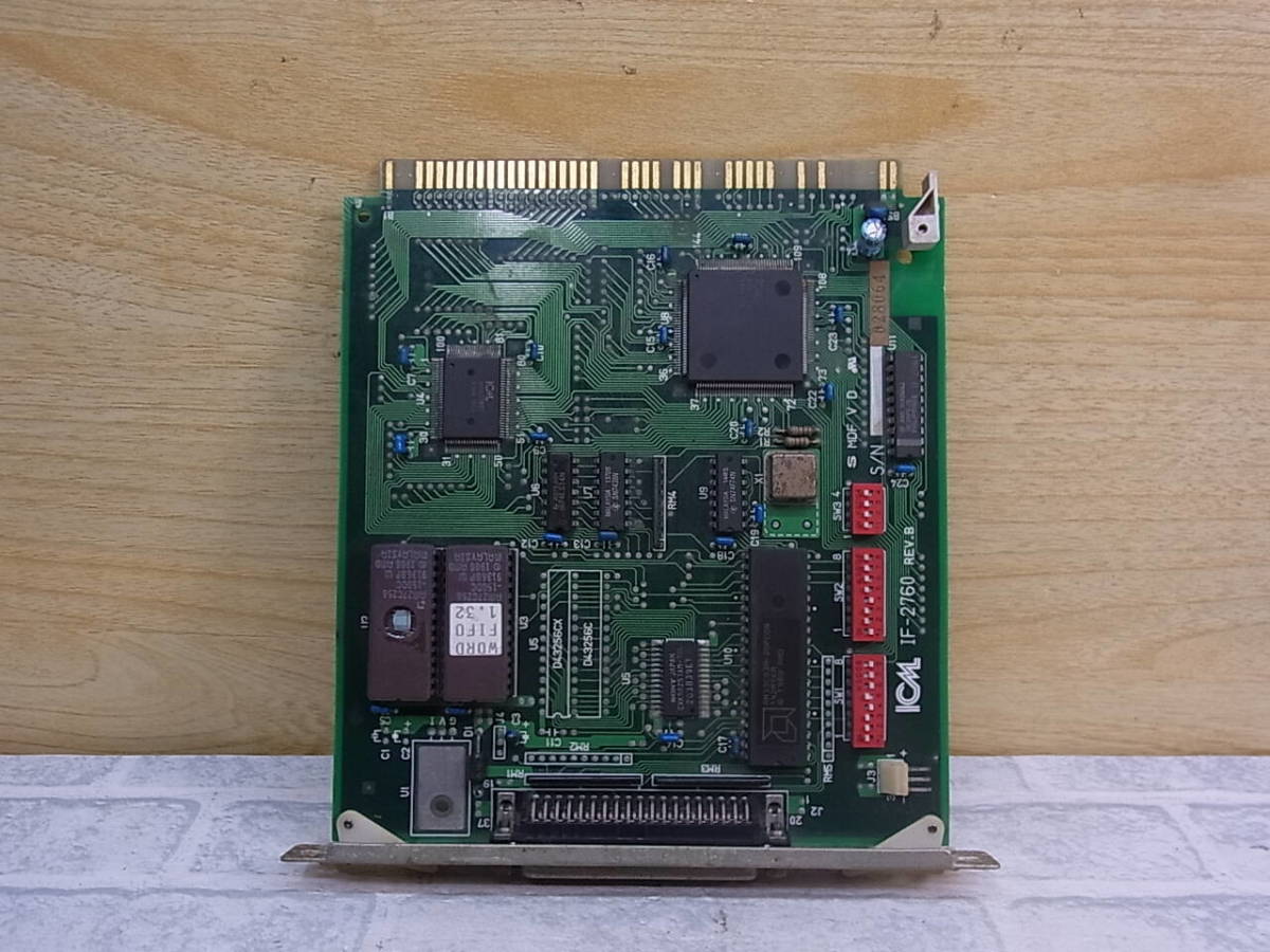◎L/113●ICM☆PC-98 для  SCSI интерфейс  доска  ☆IF-2760 REV.B☆ работоспособность   неизвестный ☆ продаю как нерабочий  