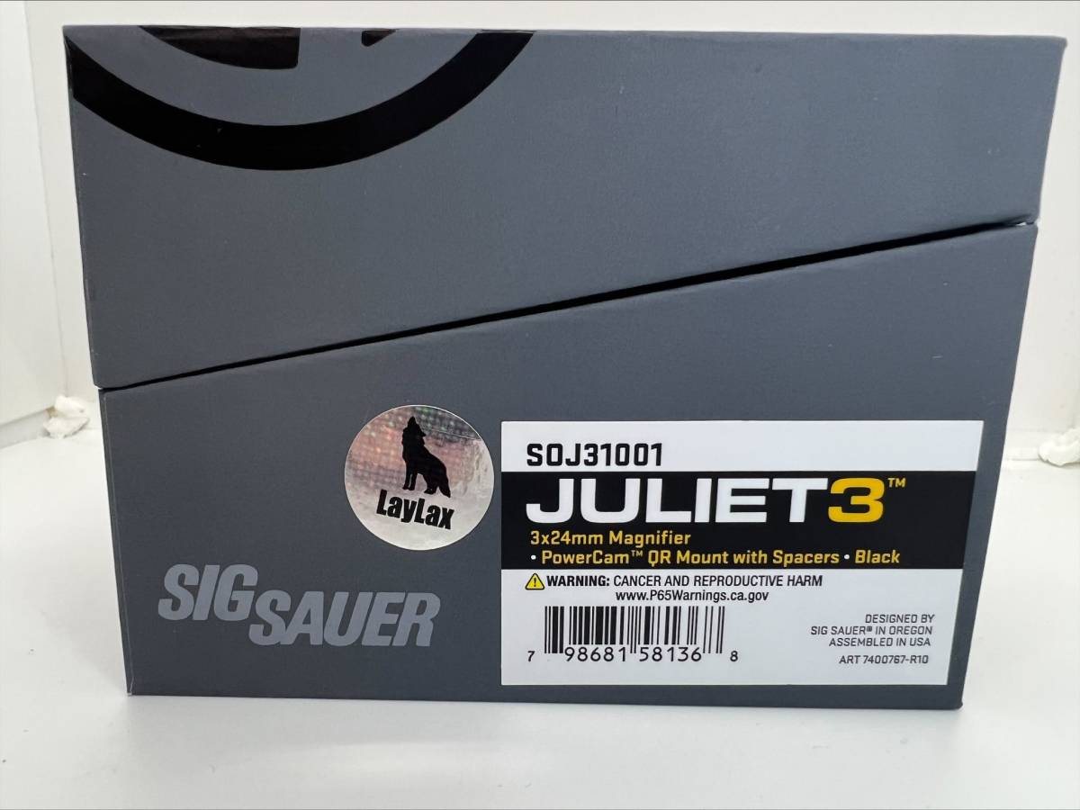 最後の1個 シグ SIG SAUER JULIET3 MICRO ジュリエット3 マグニファイア PTW トレポン SYSTEMA MWS GHK VFC EOTech VORTEX 国内正規品 実物_画像3