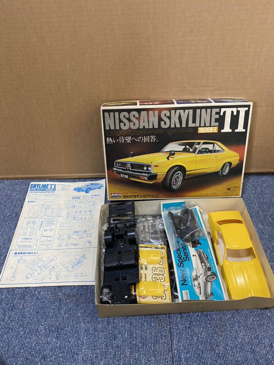 いラインアップ 1/24 L ・ 1800E TI SKYLINE NISSAN スカイライン