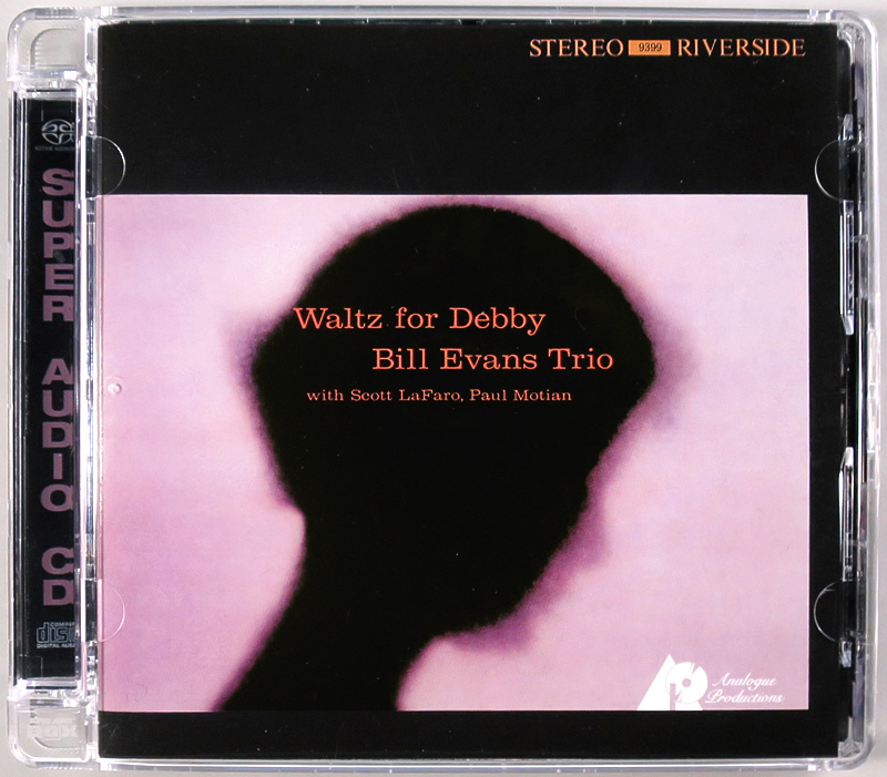 (Hybrid SACD) Bill Evans 『+4 Waltz for Debby』 輸入盤 CAPJ 9399 SA ビル・エヴァンス ワルツ・フォー・デビイ Analogue Productions