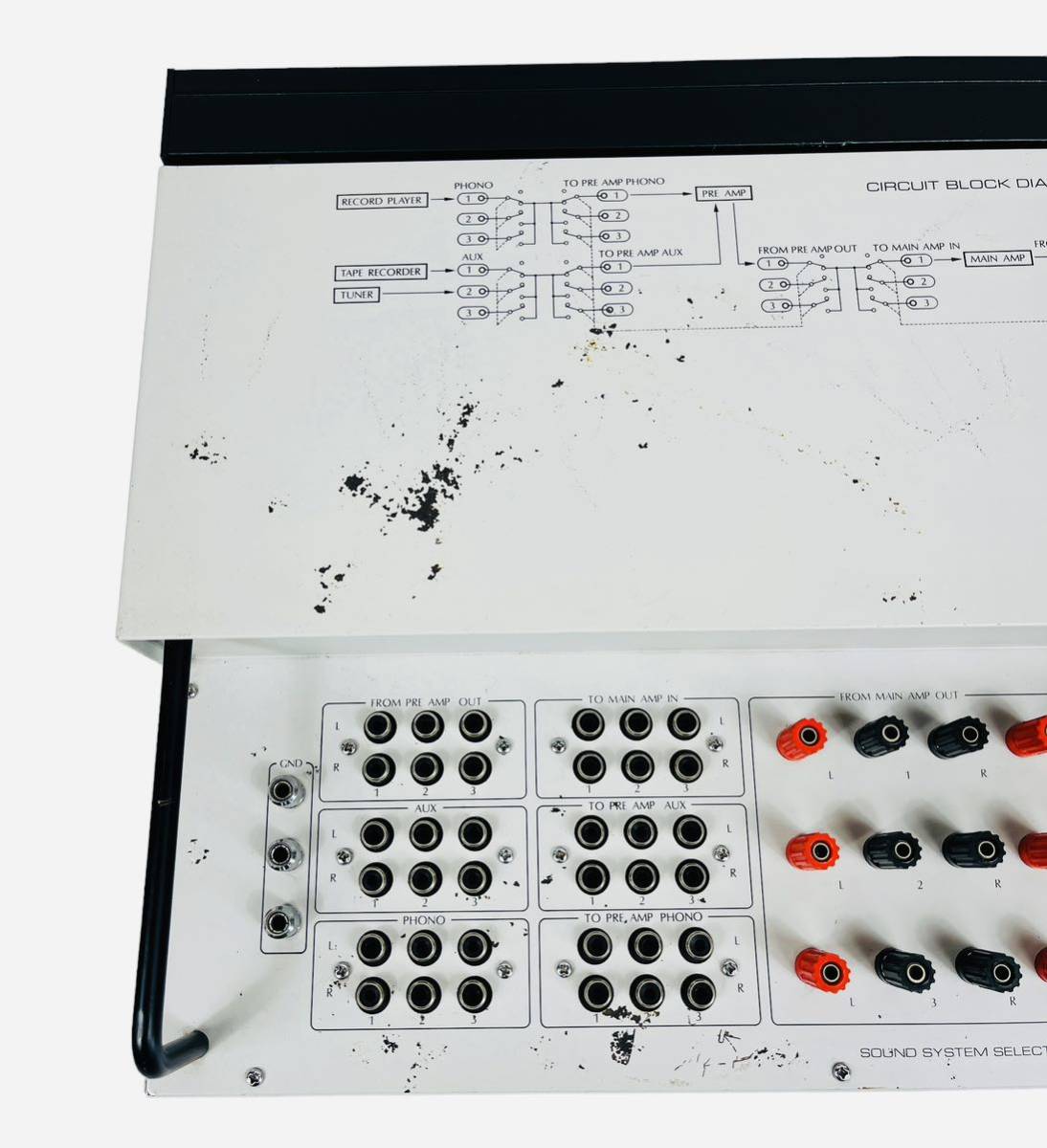 希少動作品 DYREX ダイレックス Sound System Selector サウンド 希少動作品 DYREX ダイレックス Sound System Selector サウンド