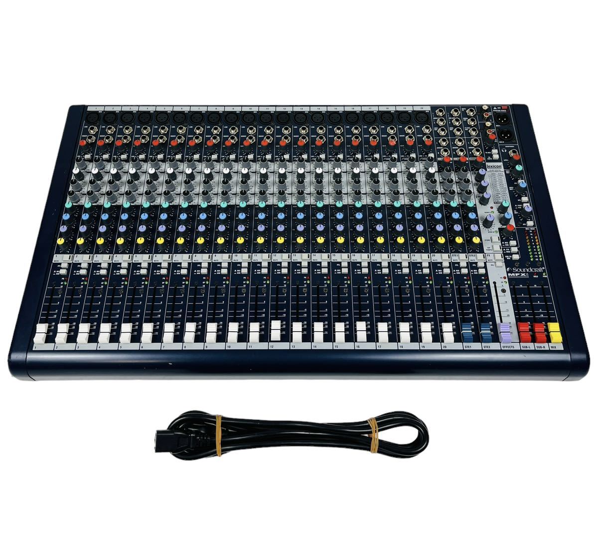 Soundcraft sound craft analog mixer MFXi 20/2: Real Yahoo auction salling