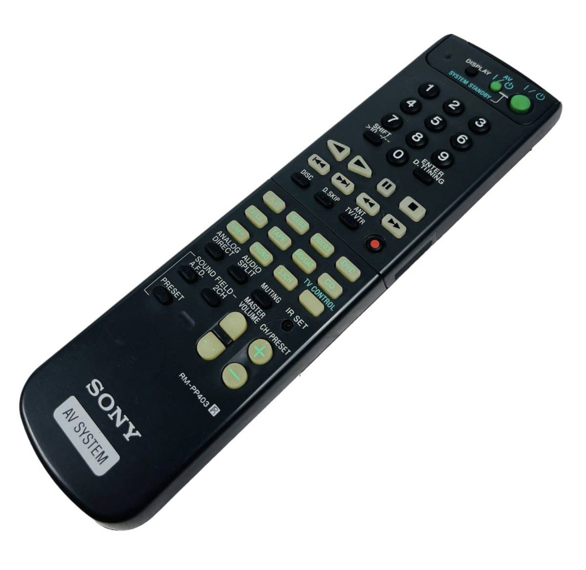 SONY ソニー AVアンプ TA-V777ES オーディオ リモコン RM-PP403 SONY ソニー AVアンプ TA-V777ES オーディオ リモコン RM-PP403