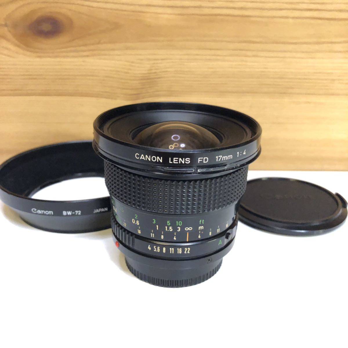 Yahoo!オークション - 【動作品】 Canon New FD 17mm f4 ☆3...