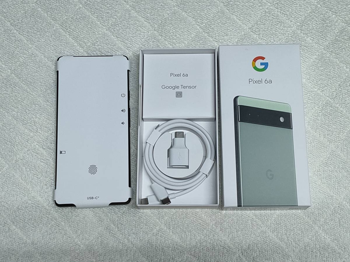 Google Pixel 6a 128GB Sage セージ SIMフリー UQモバイル