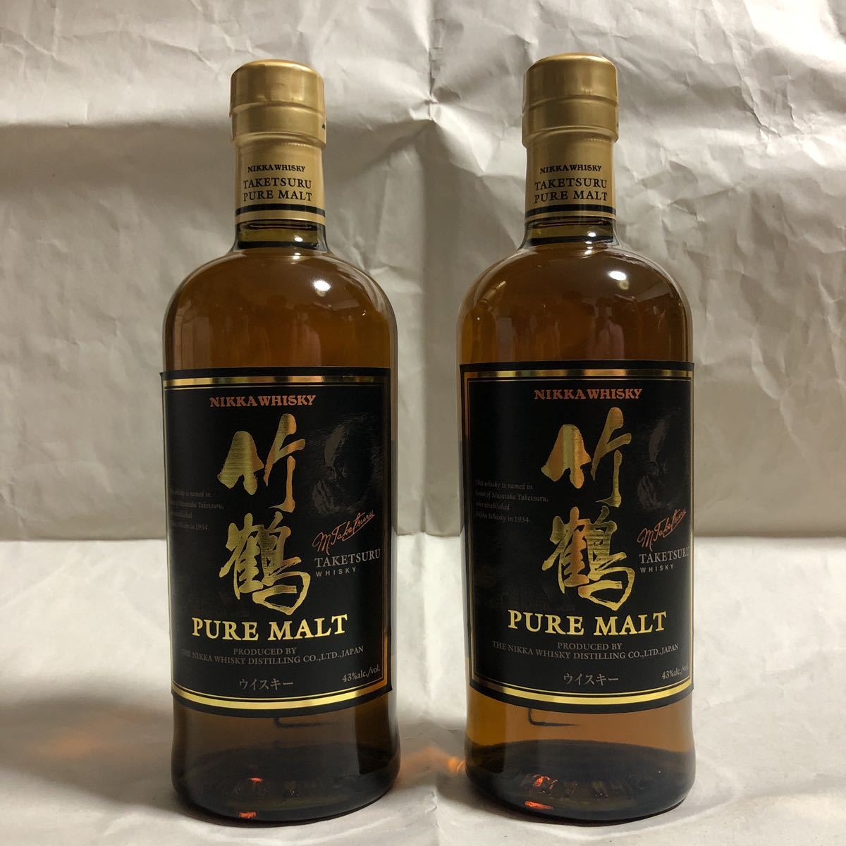 ニッカ ウイスキー NIKKA WHISKY 竹鶴 ピュアモルト PURE MALT 旧