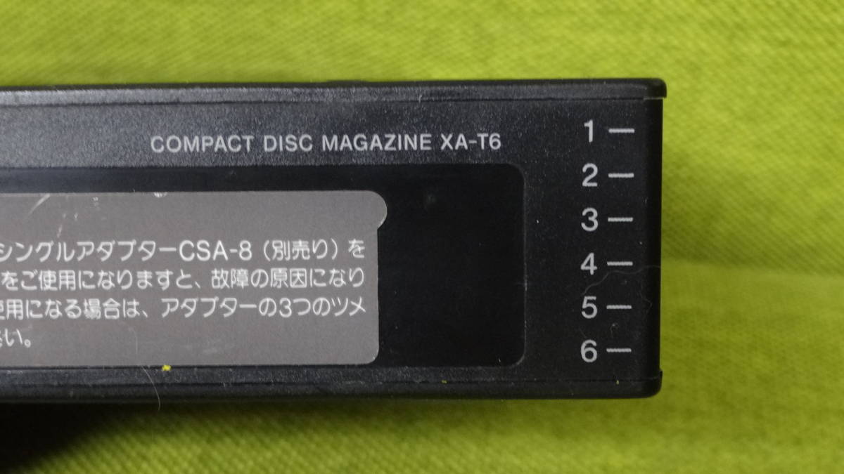 *SONY/ Sony 6 полосный CD changer для журнал XA-T6*