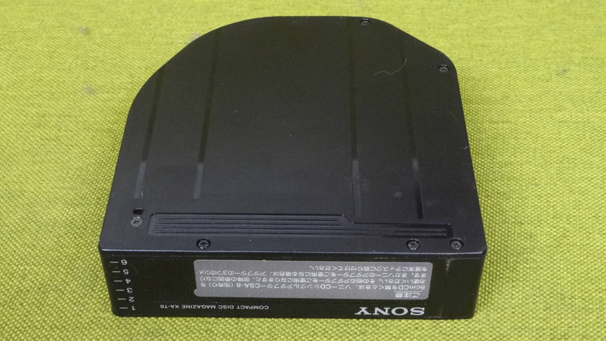 *SONY/ Sony 6 disk change CD changer for magazine XA-T6*