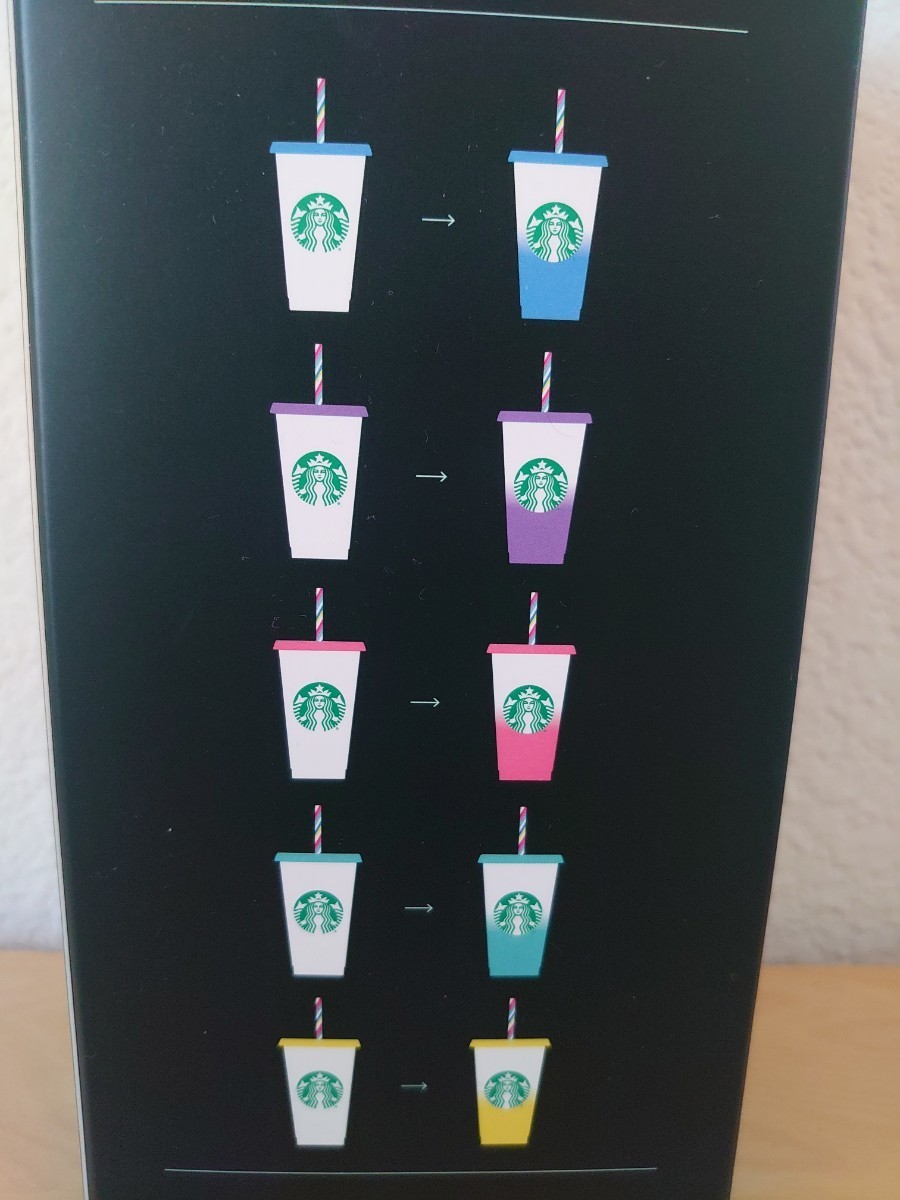 STARBUCKS カラーチェンジ リューザブルカップ 海外限定 スターバックス_画像2