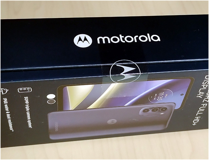 ☆【新品未開封】 Motorola moto G52j 5G インクブラック 6GB／128GB