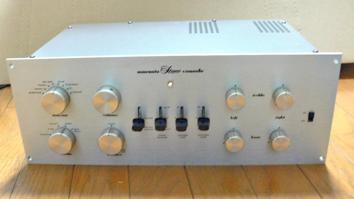 ■美國Marantz＃7 SE完全可複制·非常漂亮的項目Telefunken 12 AX 7配備8 Kire和豪華音質Marantz傳奇樂器    原文:■米Marantz #7 SE レプリカ　完動・極美品　Telefunken12AX7を８本付属　キレあり艶やかな音　マランツ伝説の名器