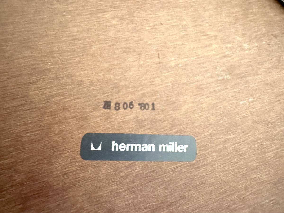 ビンテージ Herman miller社製 テーブル インテリア 机　会議室　カフェ 円卓 ヴィンテージ アンティーク_画像5