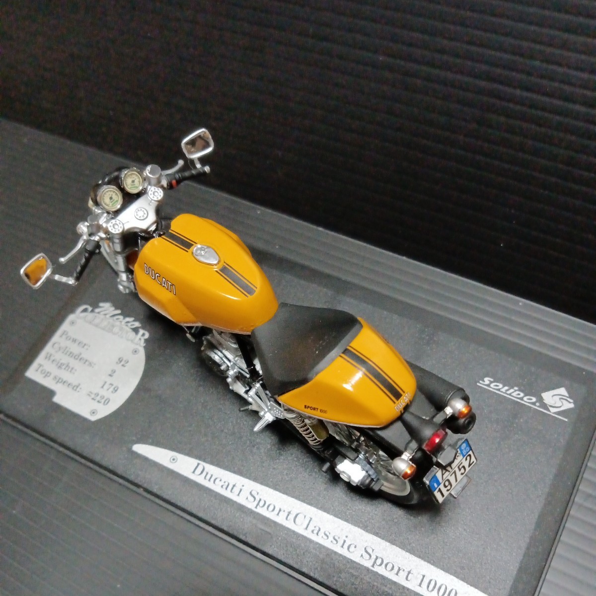 ソリド「1/18 ドゥカティ Sport1000」solido バイク ミニカー ソリド「1/18 ドゥカティ Sport1000」solido バイク ミニカー