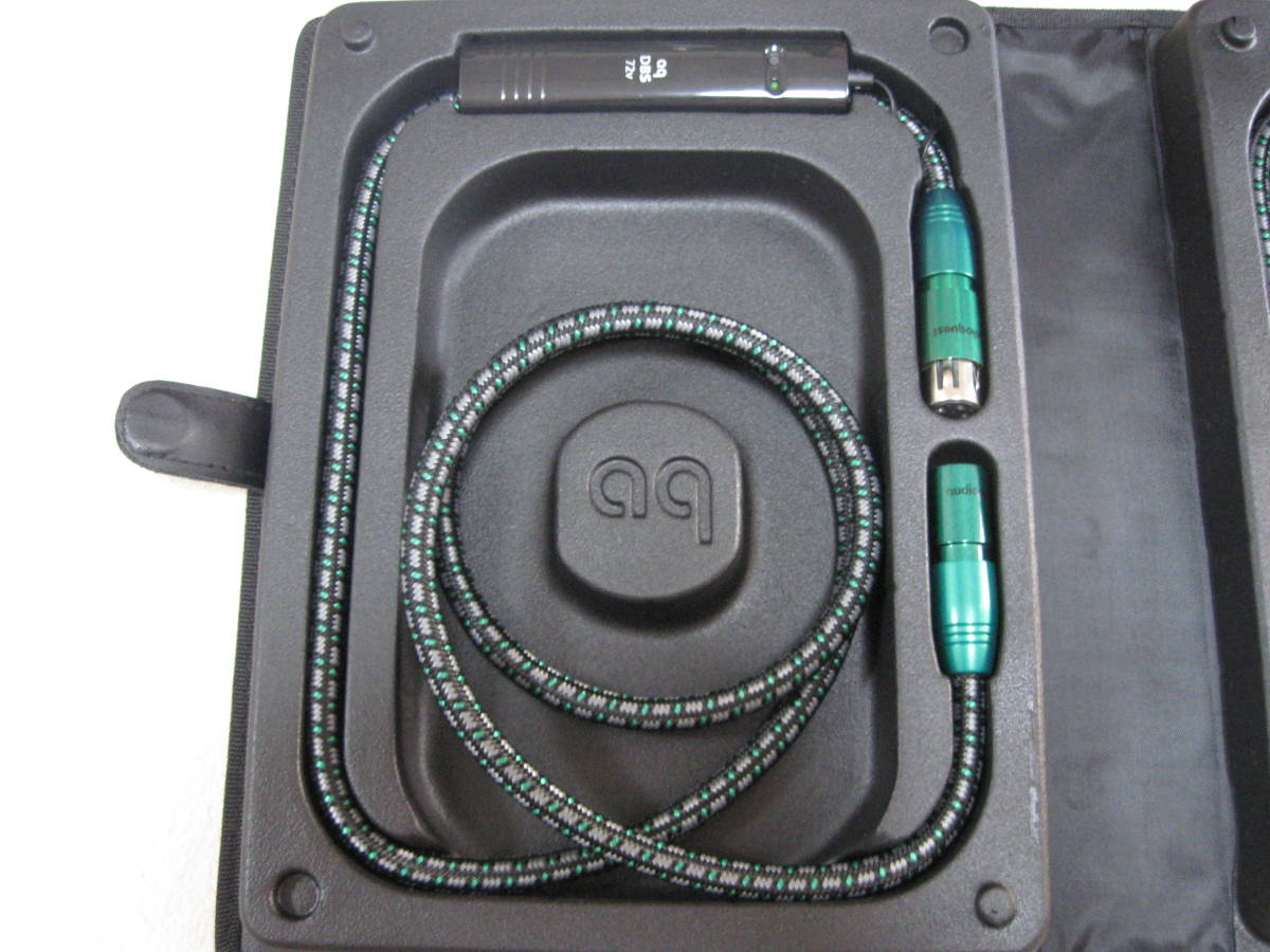 [ новый товар стандартный товар ] аудио Quest AUDIO QUEST COLUMBIA (Version 2) DBS 72V XLR баланс кабель 1.5m ( пара )