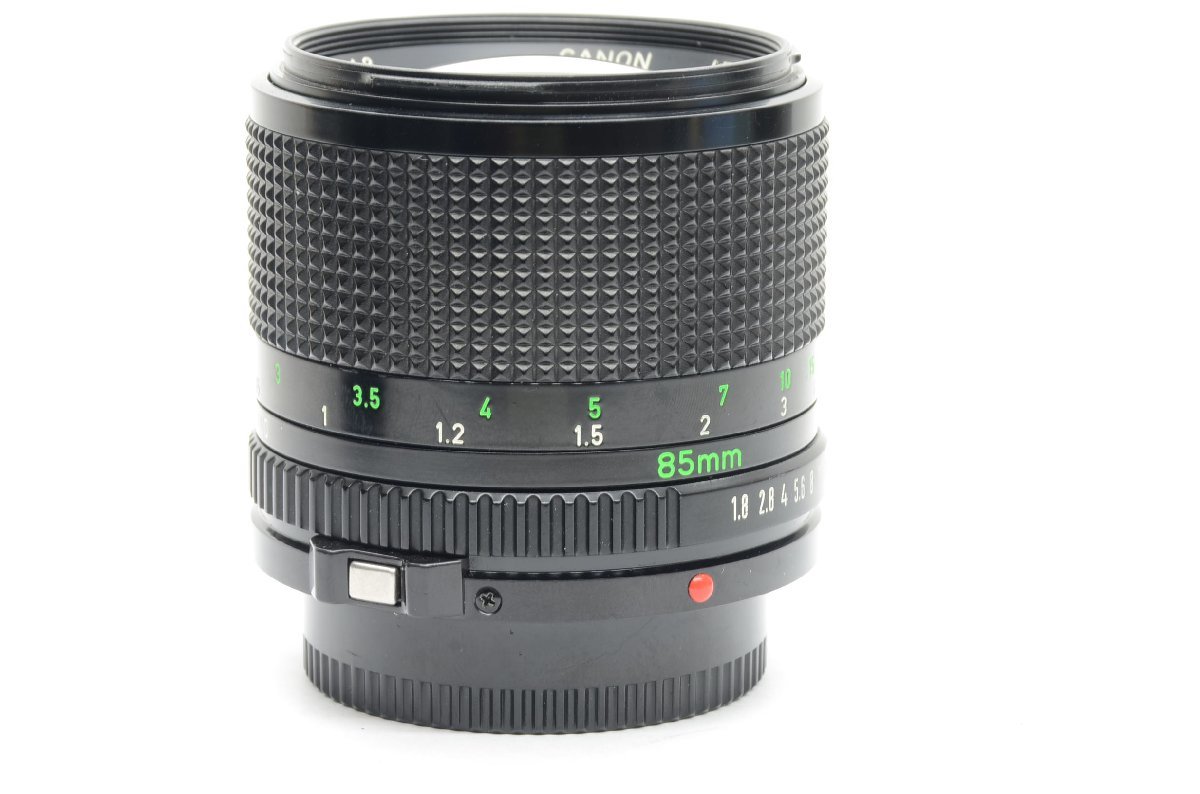  Canon Canon New FD 85mm F1.8 manual focus single‐lens reflex for lens 