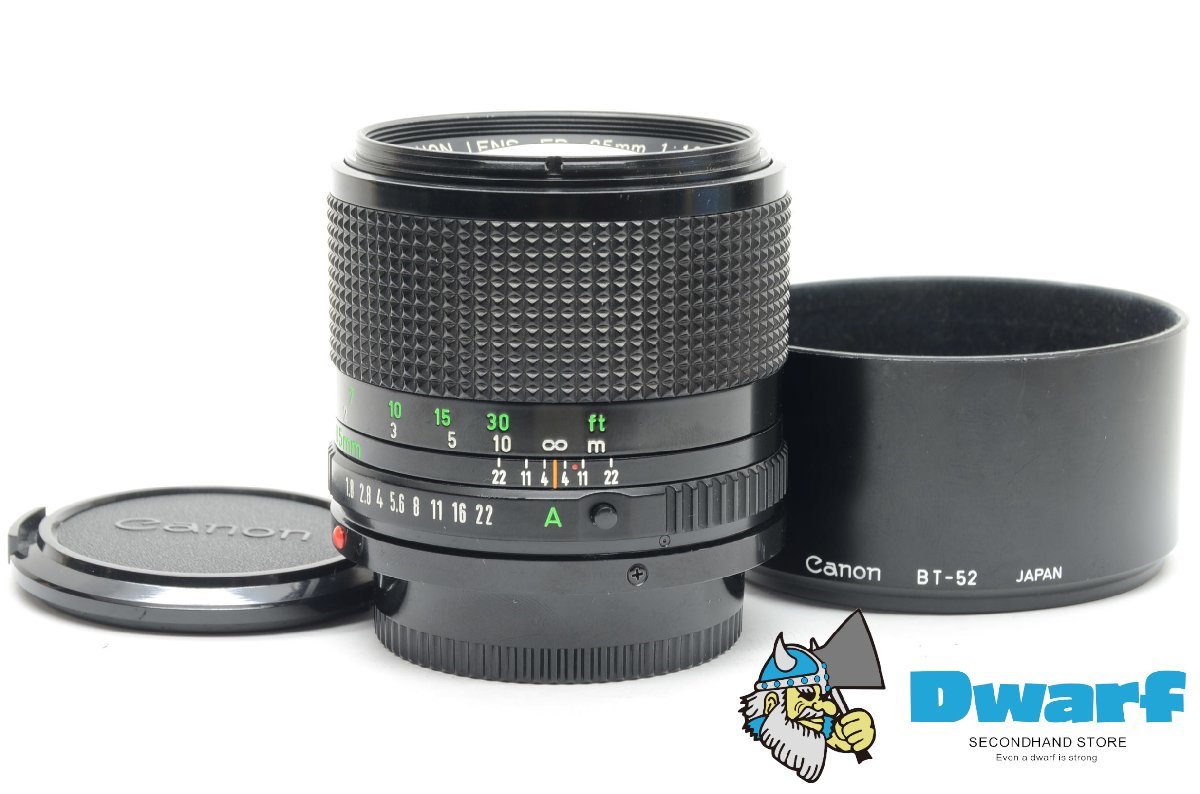  Canon Canon New FD 85mm F1.8 manual focus single‐lens reflex for lens 