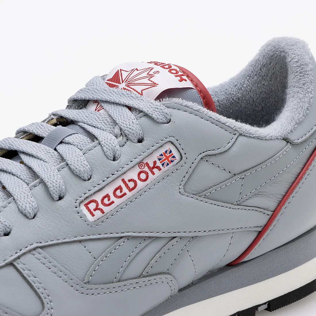 最初の Classic Reebok Leather 28cm コールドグレー Vintage 1983