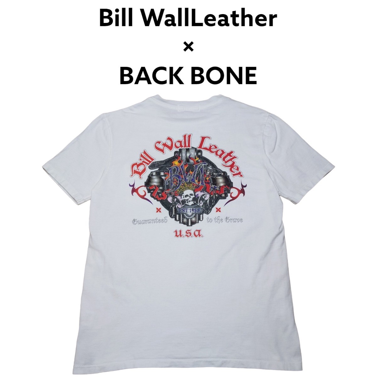 BWL × BACKBONE BIG PRINT T -FORIR