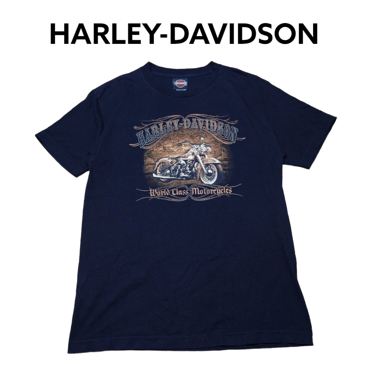 HARLEY DAVIDSON　両面ビッグプリントTシャツ　ハーレーダビッドソン_画像1