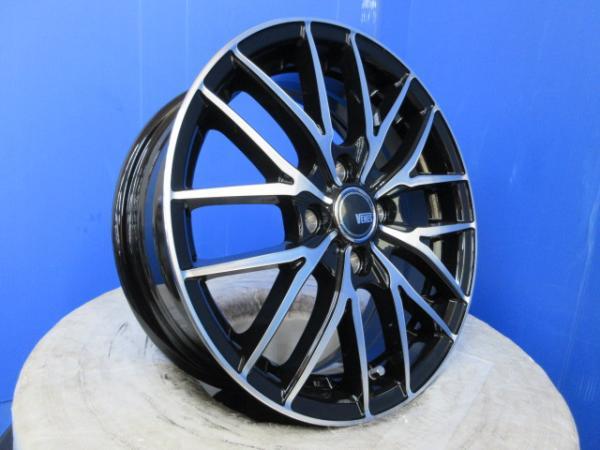 トヨタ 160系 カローラアクシオ 4本 黒 15インチ4穴 PCD 100 新品 175/65R15 スノー スタッドレス 冬用 冬タイヤアルミホイールセット_画像5