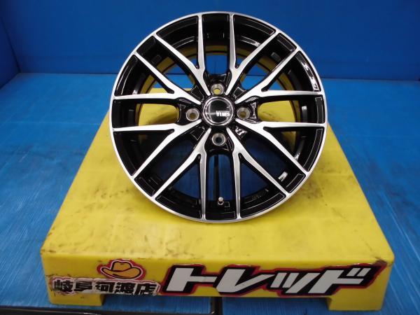 175/65R15 新品 夏タイヤホイール VENES FS01 15インチ 5.5J +42 4H100 グッドイヤーエフィシェントグリップ 175/65-15 組込済 4本SET_画像2