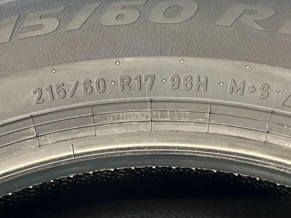 エルグランド C-HR MPV 215/60R17 新品 冬タイヤ 4本セット ピレリ アイスゼロ アシンメトリコ 215/60/17 96H ICEZERO ASINMMETRICO_画像8