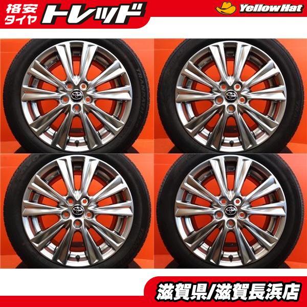 程度良好 トヨタ 30系 アルファード純正 18インチ トーヨー R30 235/50R18 2021年製 中古 4本セット ヴェルファイア 20系 夏タイヤ_画像1