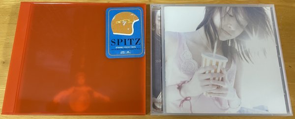 ◎SPITZ SAMPLE CD 2枚 ①インディゴ地平線 (7th) ②フェイクファー (8th)【 POLYDOR POCH-1605 / POCH-1685 】1996/1998年発売/非売品_画像1