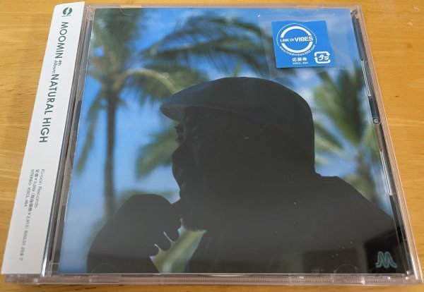 ◎MOOMIN / Natural High ( Japanese Reggae )※国内盤SAMPLE CD/帯付【 Ki/oon KSCL-464 】2002/7/24発売/カヴァー[夏の終りのハーモニー]_画像1