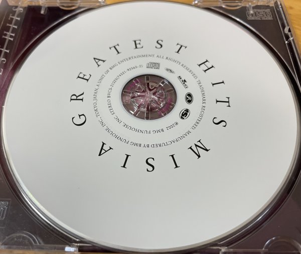 ◎MISIA / Greatest Hits ※国内盤 SAMPLE CD【 BMG BVCS-21025 】2002/03/03発売 つつみ込むように / The Glory Day/ Believe/ Everything_画像5