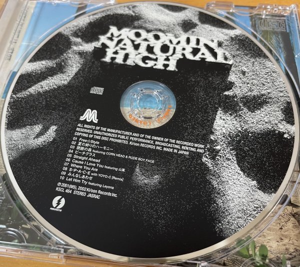 ◎MOOMIN / Natural High ( Japanese Reggae )※国内盤SAMPLE CD/帯付【 Ki/oon KSCL-464 】2002/7/24発売/カヴァー[夏の終りのハーモニー]_画像6