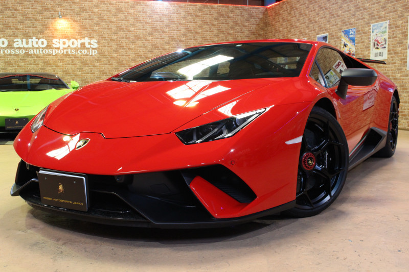 29 year 12 month registration Lamborghini ula can Performante one owner vehicle mileage 1370Km option color [ rosso ma-z]