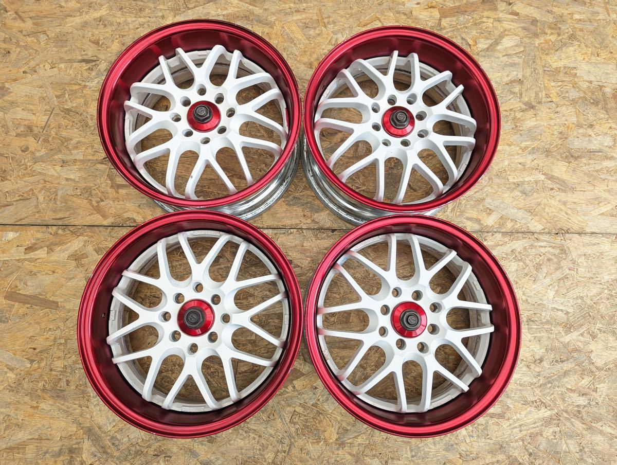 希少!】RACING SPARCO NS2 15インチ ホイール 7J +38 PCD100 114.3