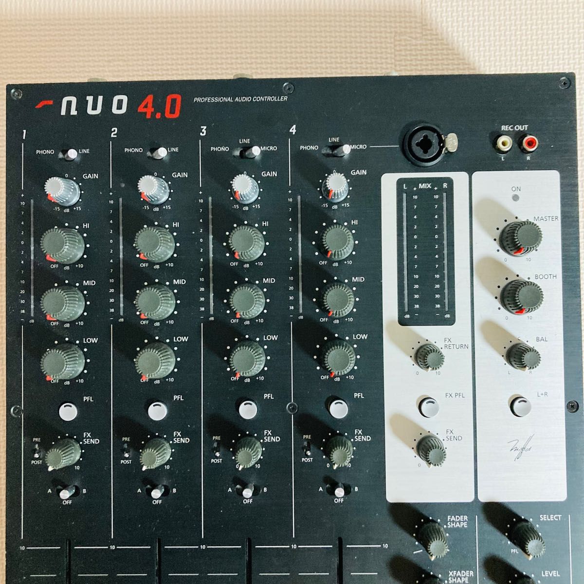 エクラー ECLER NUO 4 0 アナログDJミキサー|Yahoo!フリマ(旧 エクラー ECLER NUO 4 0 アナログDJミキサー|Yahoo!フリマ(旧