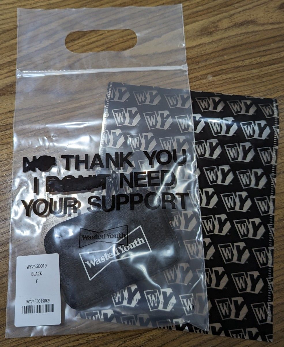 【新品未使用】 WASTED YOUTH TRAVEL CASE MINI verdy ブラック