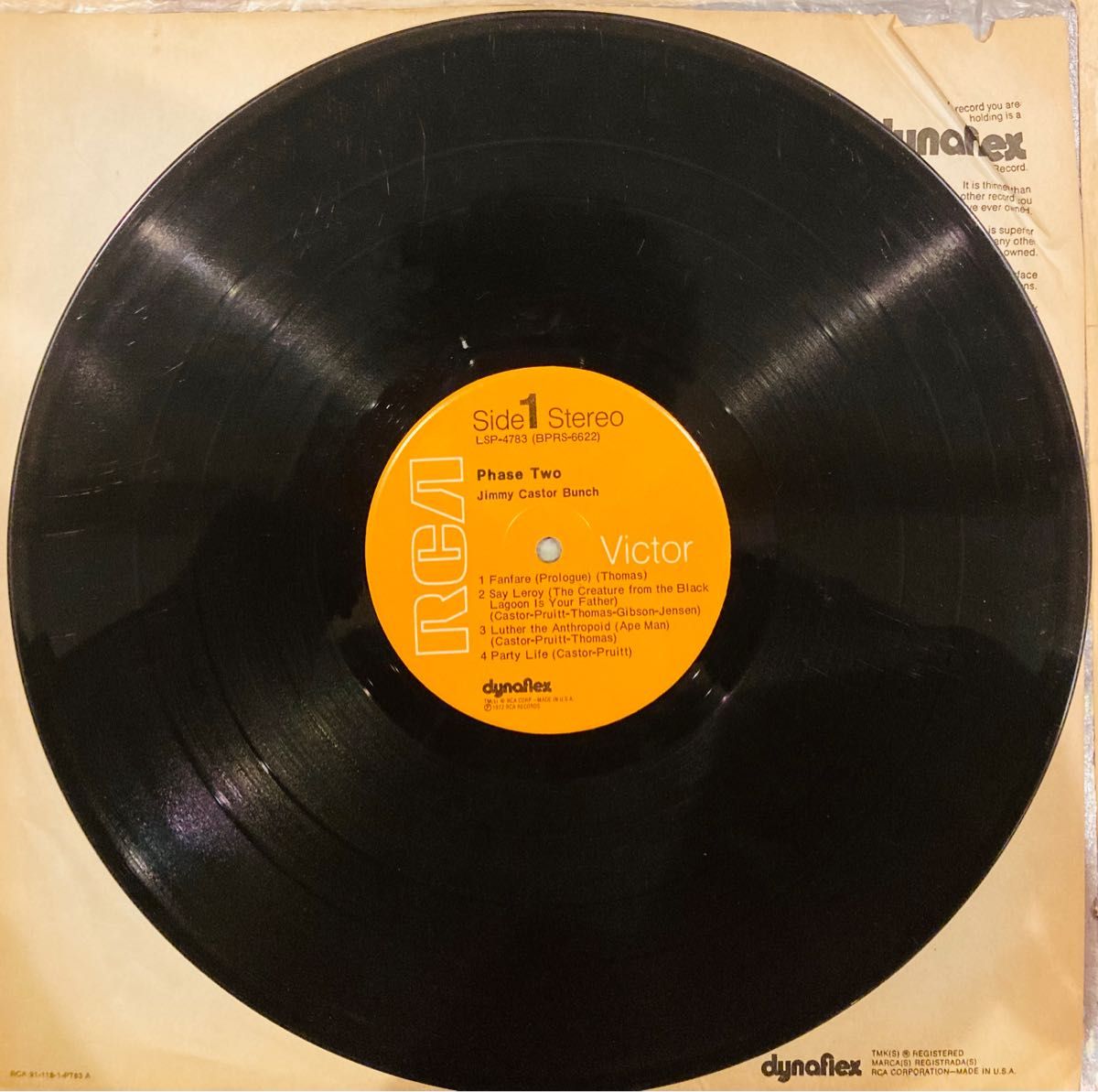 Jimmy Castor Bunch Phase Two レコード LP US オリジナル Disco Funk 