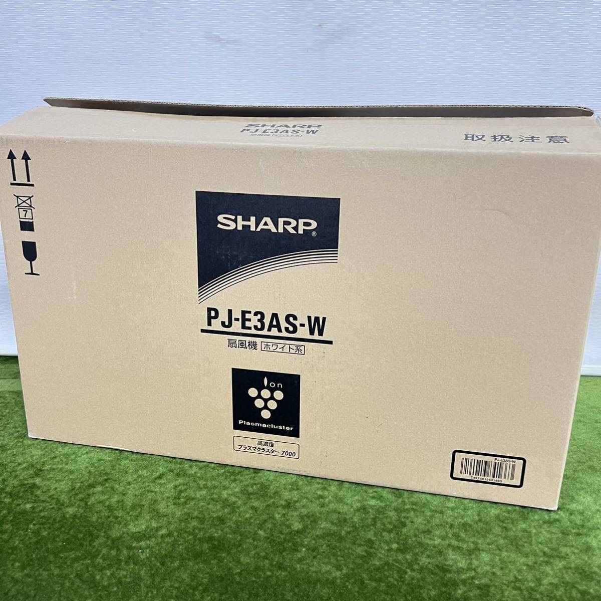 ★☆ 新品/SHARP/シャープ 扇風機 高濃度プラズマクラスター7000 PJ-E3AS-W/ホワイト_画像2