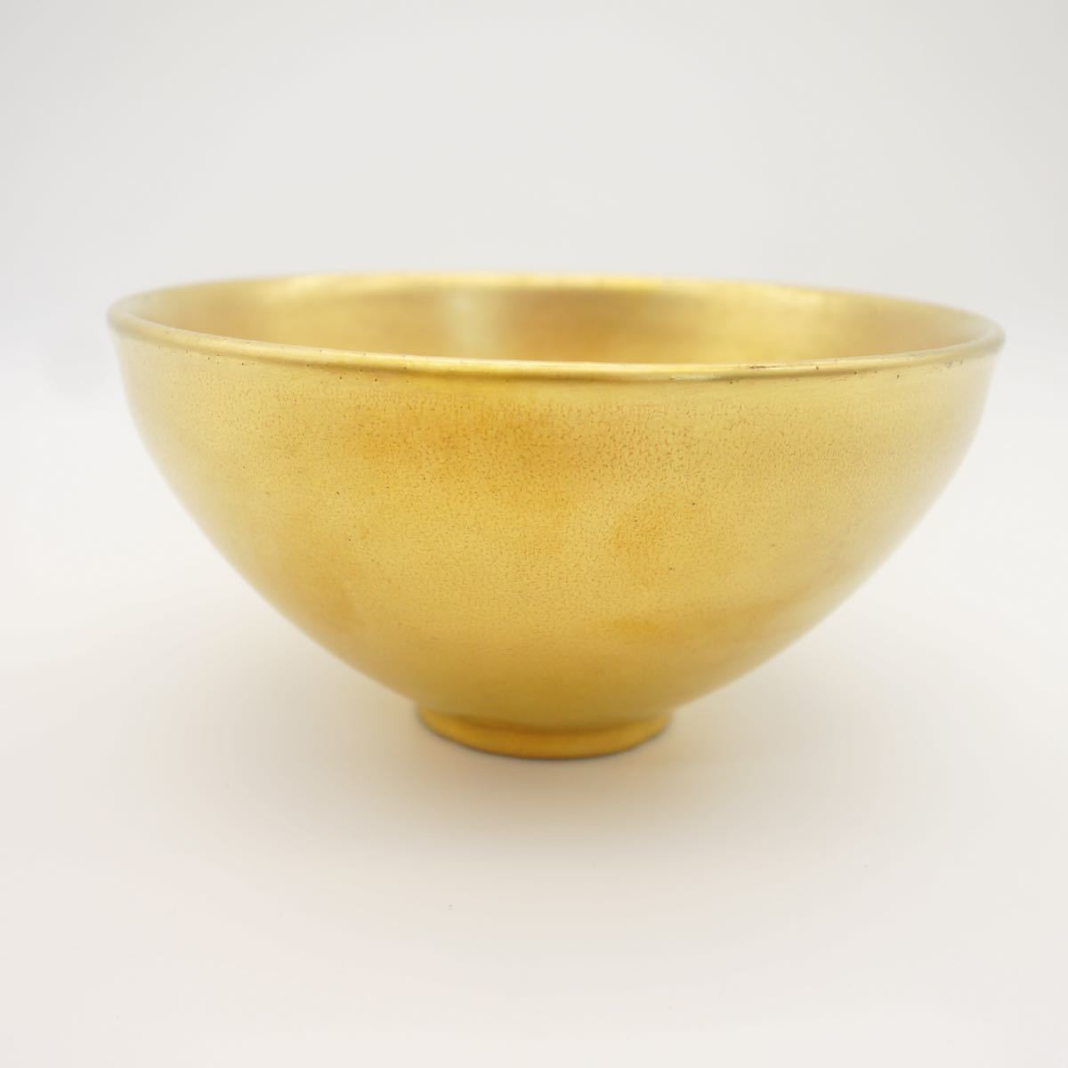 小泉蔵珍蔵珍窯 MOA美術館 黄金天目茶碗 茶道具 煎茶道具☆当店本物