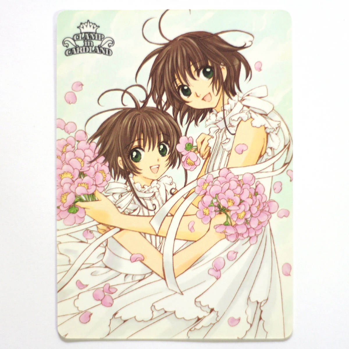 CLAMP in CARDLAND クランプインカードランド 第1弾 ポイント Congratulation! 引き換えカード 桜とさくら 描き下ろし 01-034 限定 非売品_画像2